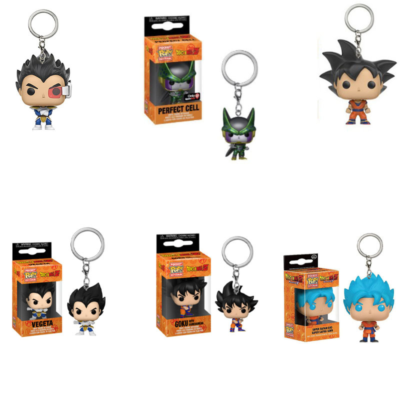 Vintage Collectible Figurines - Gantungan Kunci Funko Dragon Ball Goku