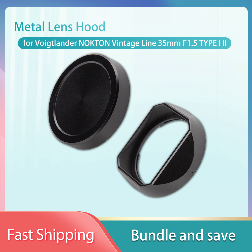 Lens Cap Vintage - Tutup Lensa Logam untuk Voigtlander NOKTON