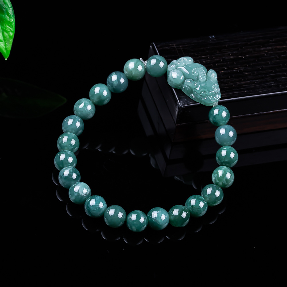 Vintage Collectible Item - Gelang Pixiu Giok Burma Alami Hadiah