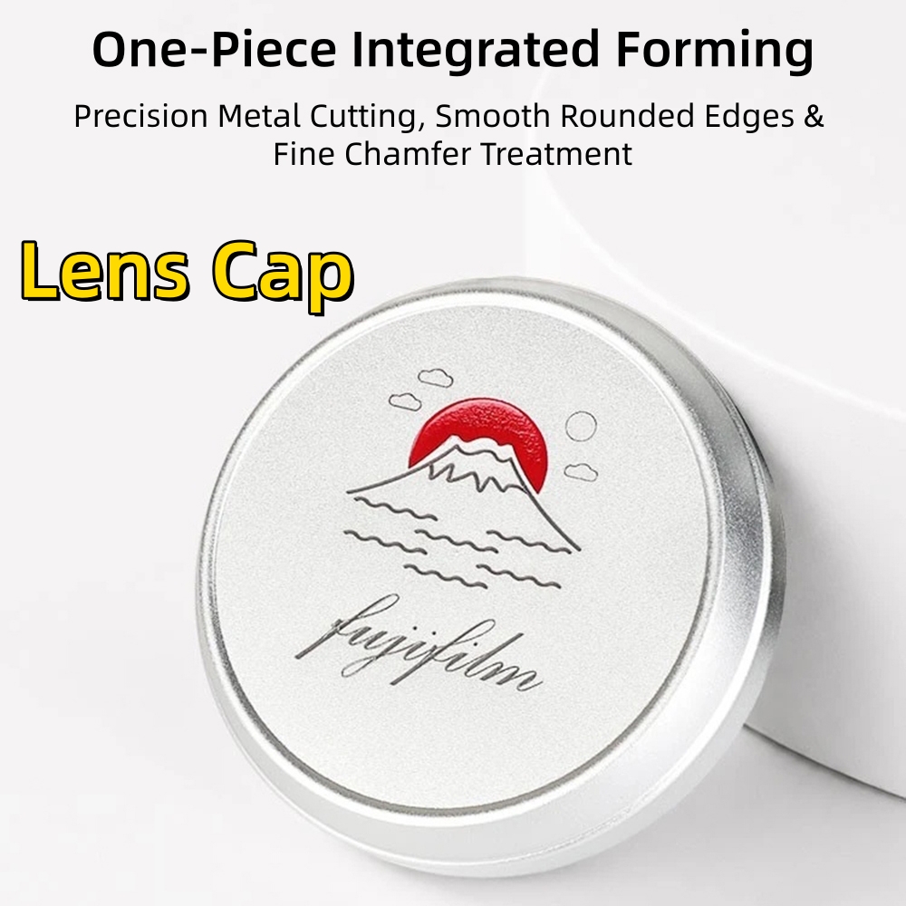 Lens Cap Vintage - Tutup Lensa Kamera Logam Baru Penutup