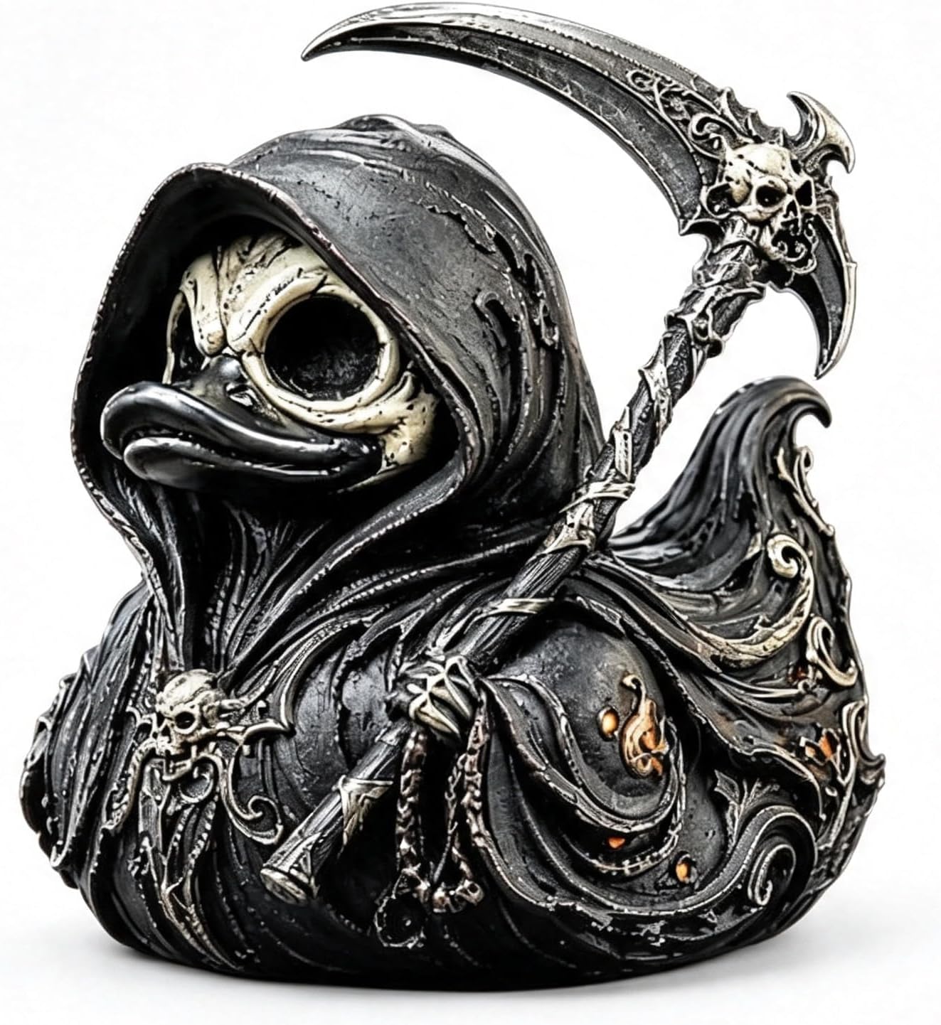 Vintage Collectible Figurines - Bebek Koleksi Gotik Grim Reaper, Patung