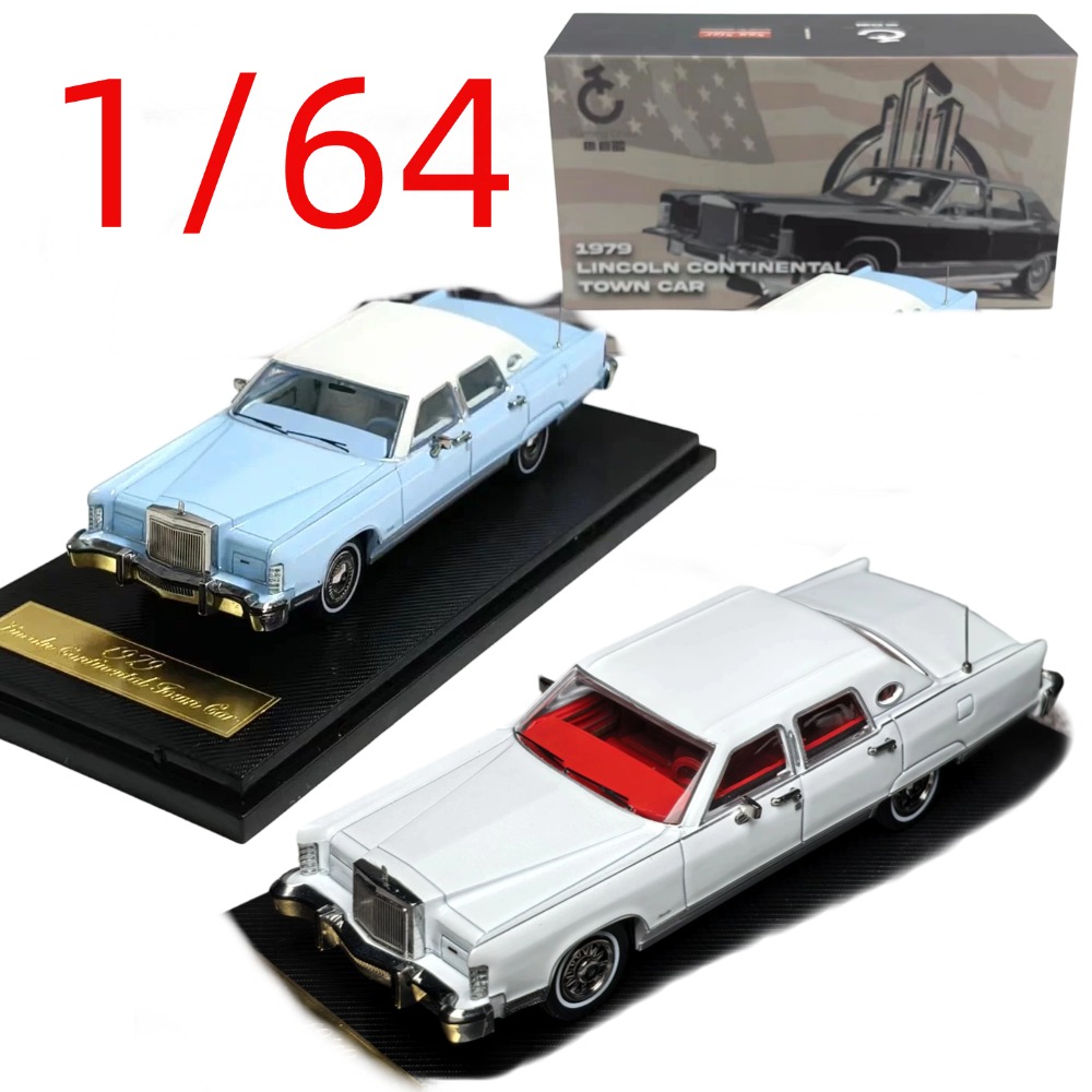 Vintage Collectible & Vintage Dolls - Mobil model diecast skala 1/64 Lincoln