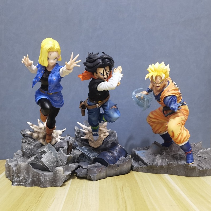 Vintage Collectible Figurines - Figur Dragon Ball Super Saiyan Gk