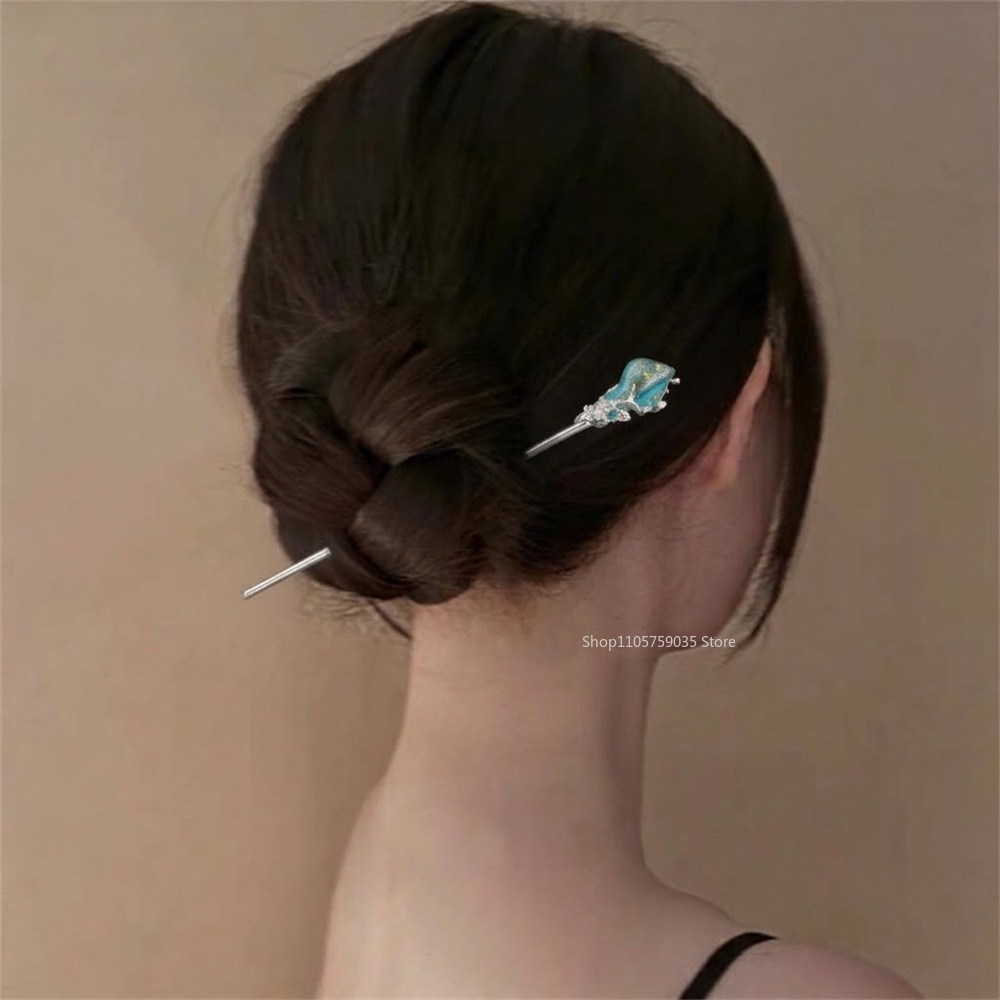 Tusuk Rambut Kristal Gaya Hanf - Vintage Collectible Item ulasan dan harga