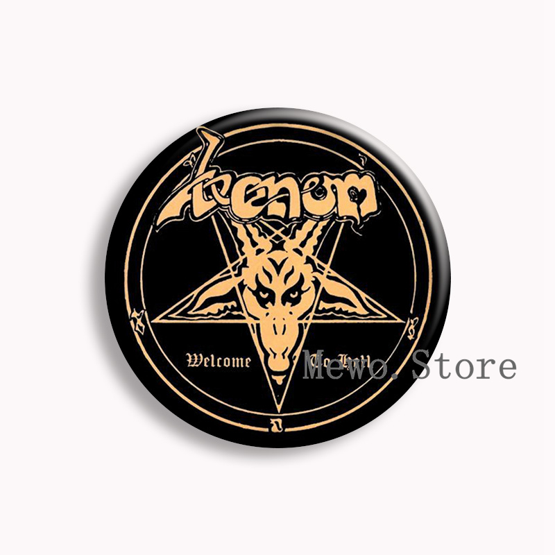 Rock Mayhem Band kancing lembu - Vintage Collectible Buttons ulasan dan harga