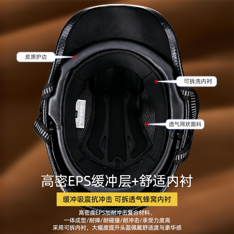 Helm Sepeda Motor Retro untuk  - Lens Cap Vintage ulasan dan harga