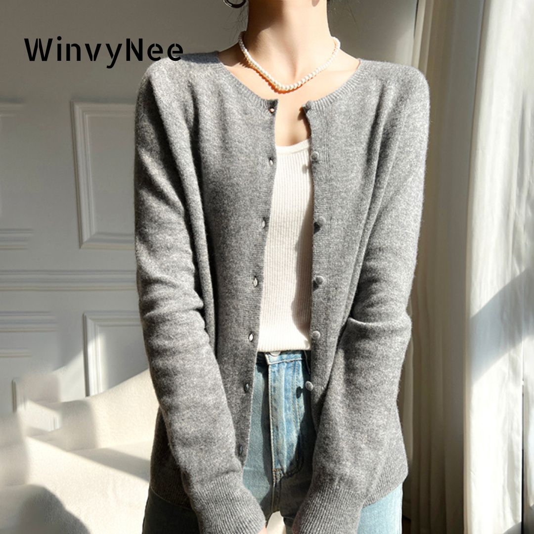 WinvyNee 2024 tren baru kardig - Vintage Collectible Buttons ulasan dan harga