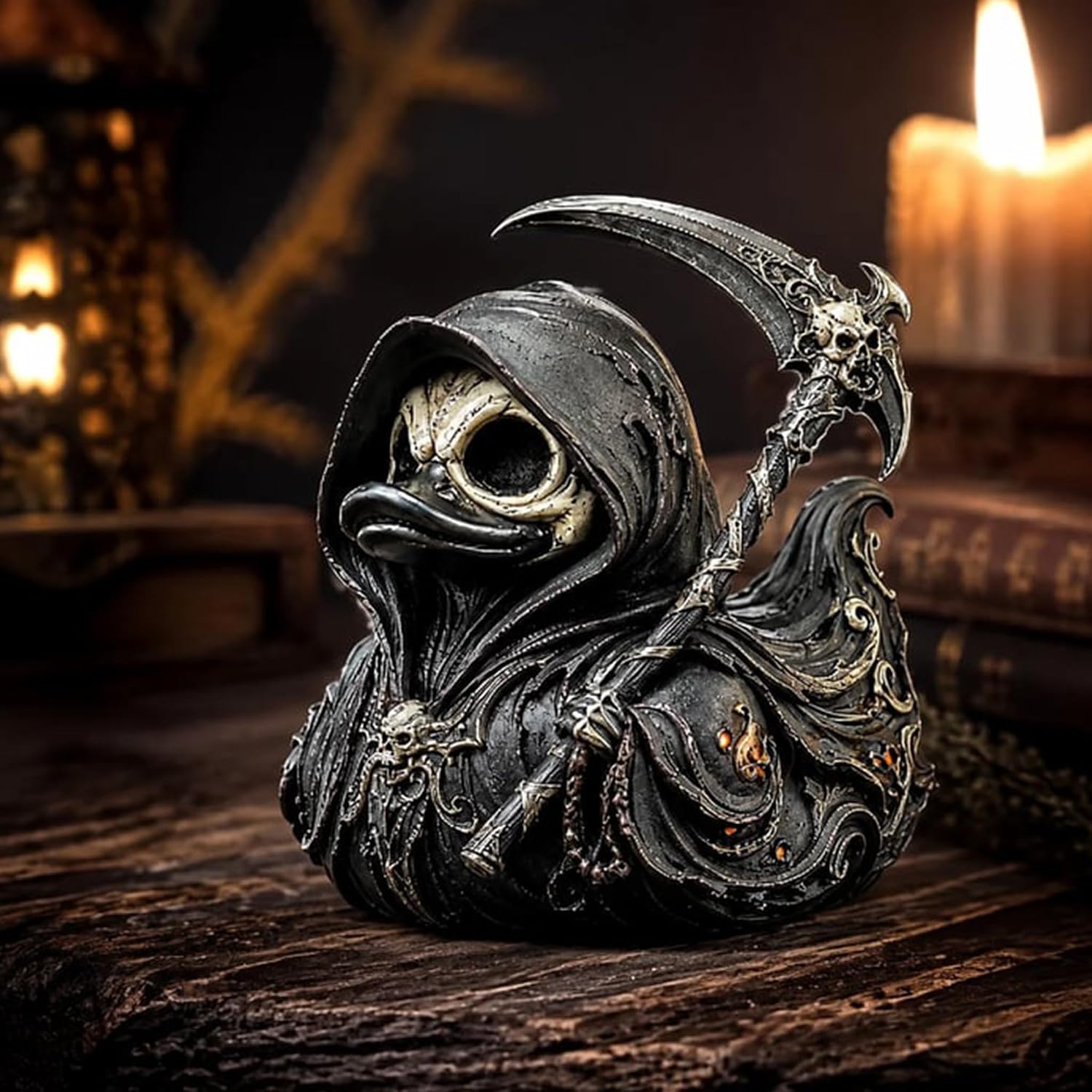 Bebek Koleksi Gotik Grim Reape - Vintage Collectible Figurines ulasan dan harga