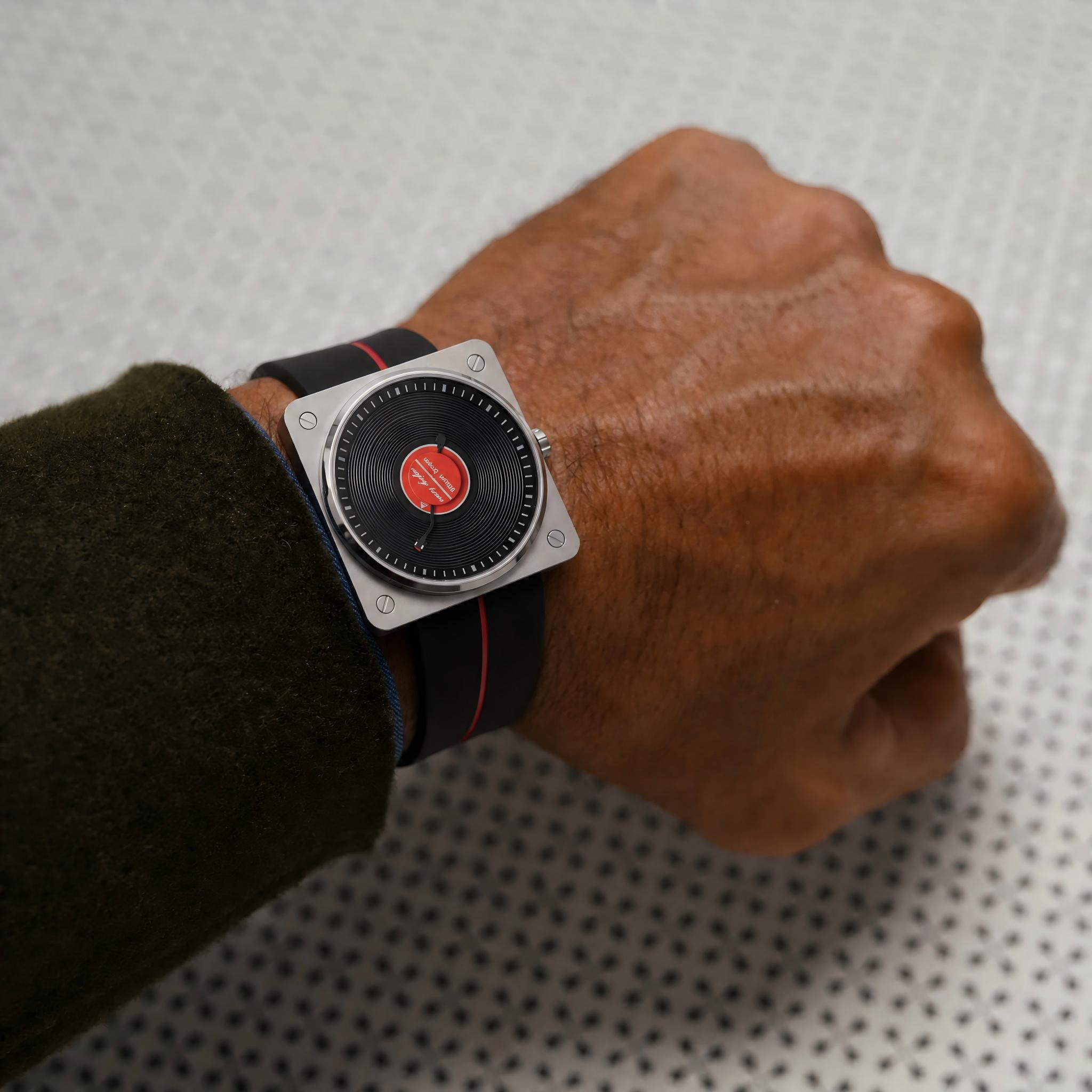 Jam Tangan Pria Quartz Vinyl R - Vintage Watch Collecting ulasan dan harga