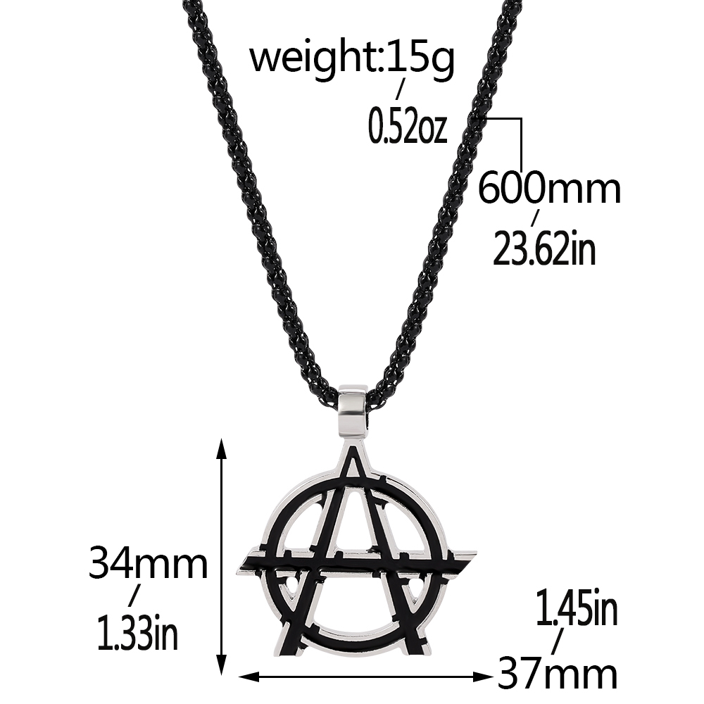 Kalung Logo Huruf A Simbol Fil - Vintage Collectible Item ulasan dan harga