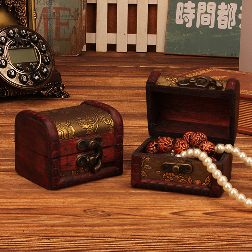 Kotak Perhiasan Kayu Antik Gay - Vintage Collectible Item ulasan dan harga