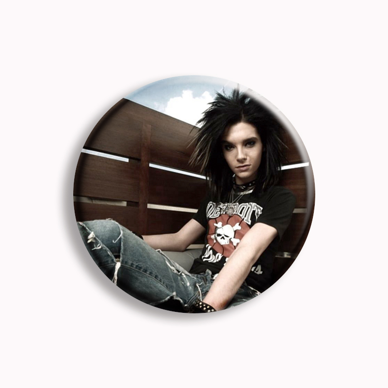 Band Rock Tokio Hotel Kaulitz  - Vintage Collectible Buttons ulasan dan harga