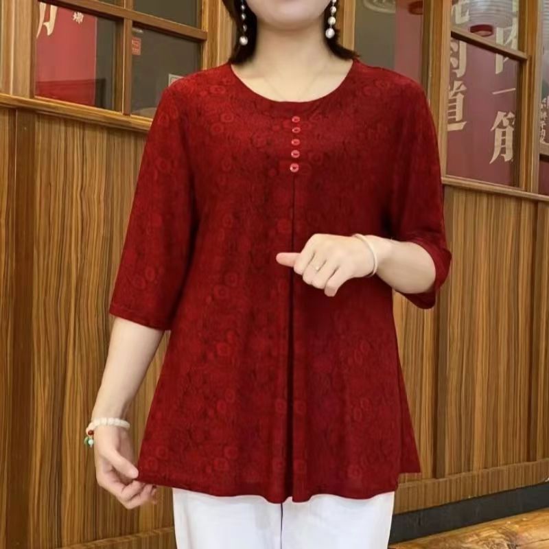 Kaus motif Vintage kasual long - Vintage Collectible Buttons ulasan dan harga