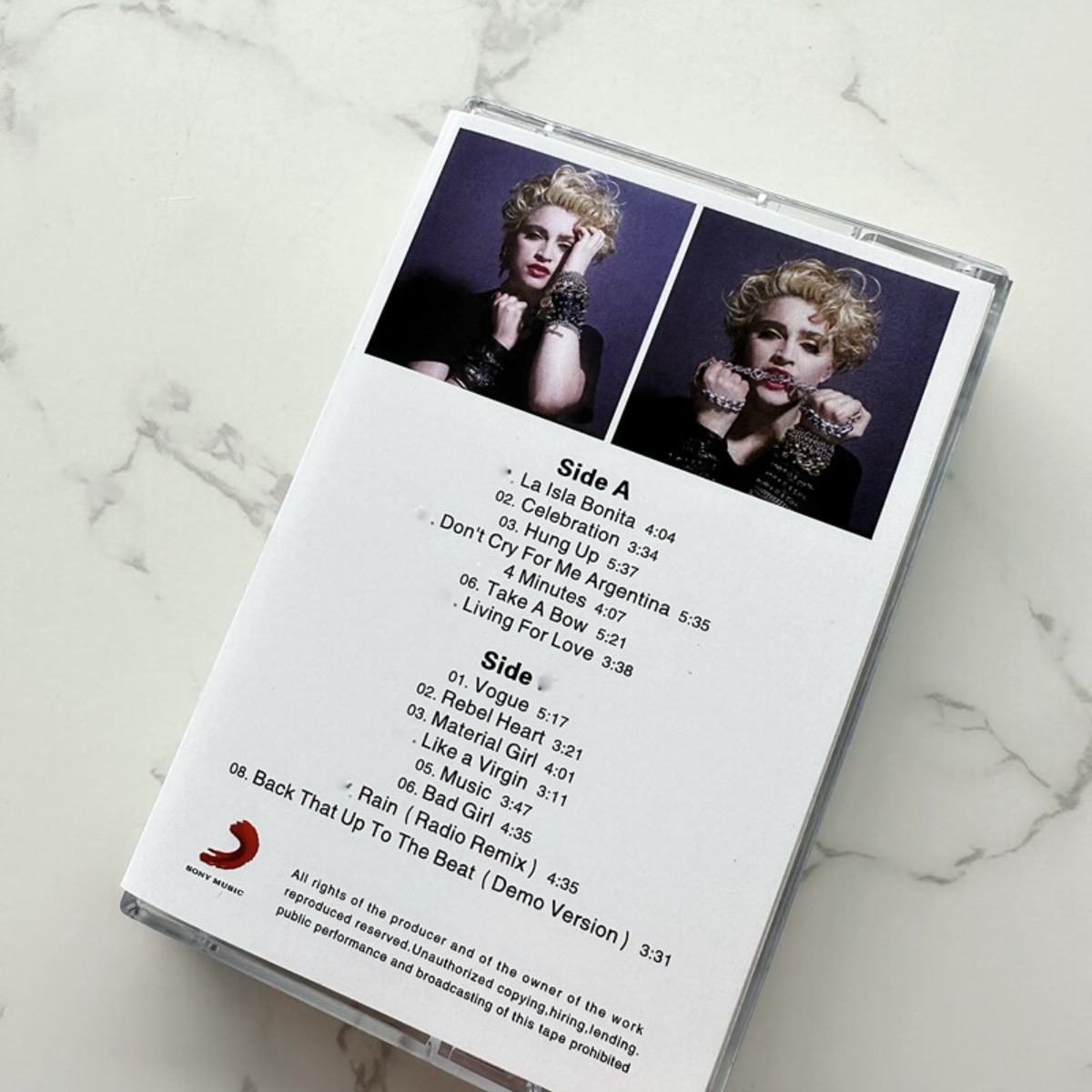 Kaset Musik Pop Klasik Madonna - Vintage Collectible & Vintage Dolls ulasan dan harga
