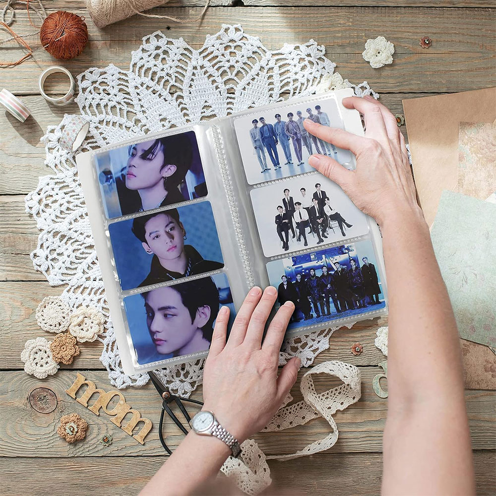 Album foto transparan Kpop Alb - Polaroid Photo Album ulasan dan harga